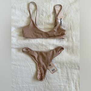 Tiger mist shimmery bikini